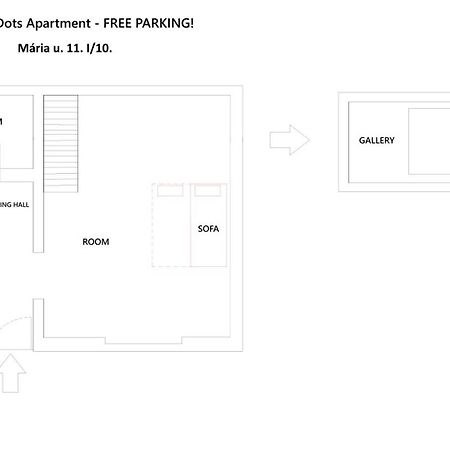 Sunny Dots Apartment - Free Parking! Budapest Eksteriør billede